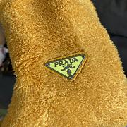 Prada Terry Fabric Tote Bag Yellow Size 40×34×16cm - 4