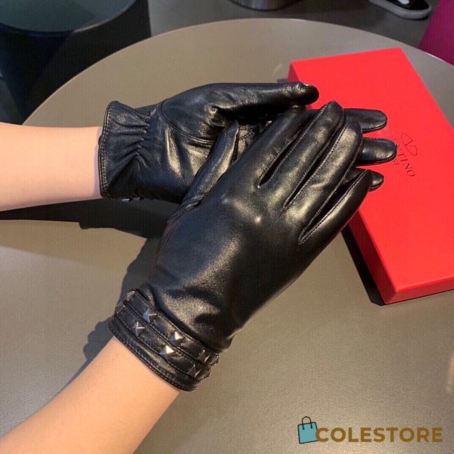 Valentino Gloves Leather  - 1