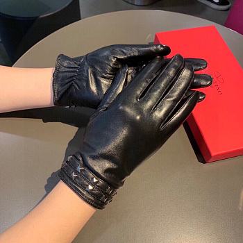Valentino Gloves Leather 