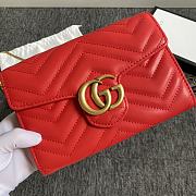 Gucci GG Marmont WOC In Red Size 20x 13x 6cm - 3