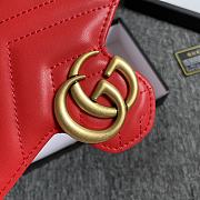 Gucci GG Marmont WOC In Red Size 20x 13x 6cm - 5
