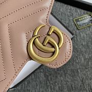 Gucci GG Marmont WOC In Beige Size 20x 13x 6cm - 3