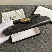 Gucci GG Marmont WOC In Black Size 20x 13x 6cm - 5
