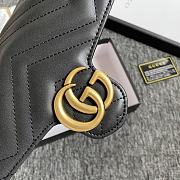 Gucci GG Marmont WOC In Black Size 20x 13x 6cm - 4