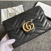 Gucci GG Marmont WOC In Black Size 20x 13x 6cm - 3