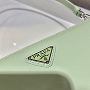 Prada Leather Mini Bag Green 1BC155 Size 20x15x5.5cm - 2
