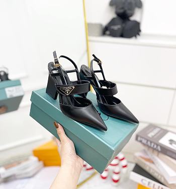 Prada Patent Leather Slingbacks