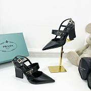 Prada Patent Leather Slingbacks - 3
