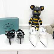 Prada Patent Leather Slingbacks - 2