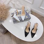 Dior J'adior Slingback Pump White  - 3