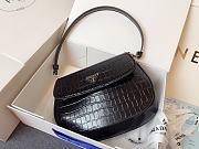 Prada Shoulder Bag Crocodile Pattern Size 23x17x4cm - 4