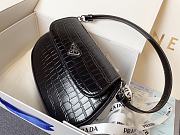 Prada Shoulder Bag Crocodile Pattern Size 23x17x4cm - 2