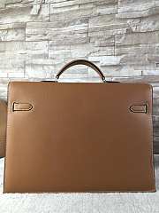 Hermes Man Bussiness And Briefcase In Brown - 2