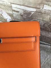 Hermes Man Bussiness And Briefcase In Orange - 3