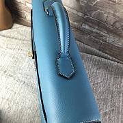 Hermes Man Bussiness And Briefcase In Blue - 4