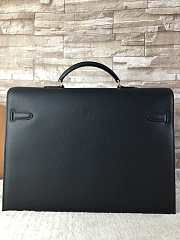 Hermes Man Bussiness And Briefcase In Black - 6
