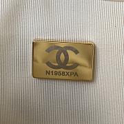 Chanel Mini Camera Case Light White AS2856 18x14x7cm - 6