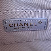Chanel Mini Camera Case Light Purple AS2856 Size 18x14x7cm - 3