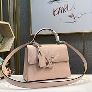 Louis Vuitton Grenelle PM Rose Ballerine M53694 26x20x12cm - 1