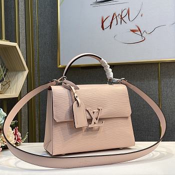 Louis Vuitton Grenelle PM Rose Ballerine M53694 26x20x12cm