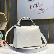 Louis Vuitton Grenelle PM Epi Grained Leather In White M53694 26cm - 3