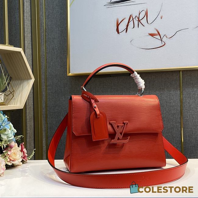 Louis Vuitton Grenelle PM Epi Grained Leather In Red M53694 26cm - 1