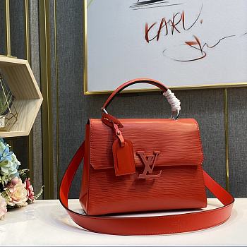 Louis Vuitton Grenelle PM Epi Grained Leather In Red M53694 26cm