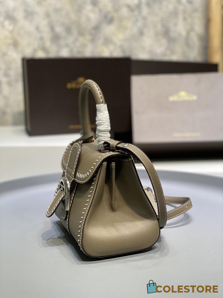 DELVAUX Brillant Mini Surpiqué, Luxury, Bags & Wallets on Carousell