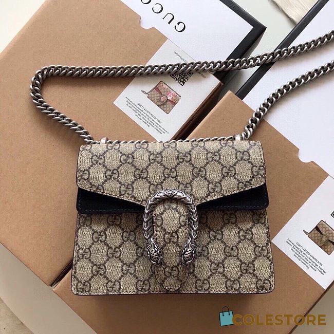 Gucci Dionysus GG Supreme Mini Bag 421970 Size 20cm - 1
