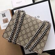 Gucci Dionysus GG Supreme Mini Bag In Brown 421970 Size 20cm - 5