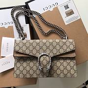Gucci Dionysus GG Supreme Small Bag In Brown 421970 Size 28cm - 1