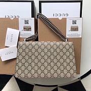 Gucci Dionysus GG Supreme Small Bag In Brown 421970 Size 28cm - 5
