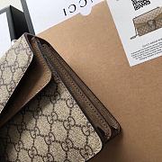 Gucci Dionysus GG Supreme Small Bag In Brown 421970 Size 28cm - 4