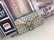 Gucci Dionysus GG Blossom Small Bag In Red 421970 Size 28cm - 1