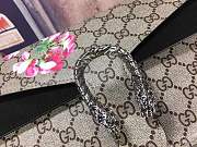 Gucci Dionysus GG Blossom Small Bag In Black 421970 Size 28cm - 3