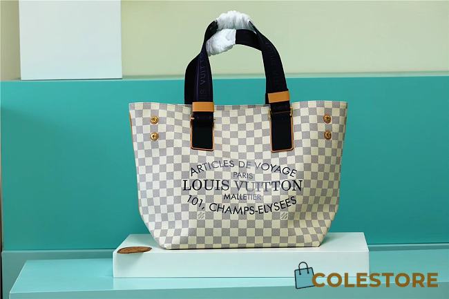 Louis Vuitton Plan Soleil Cabas Pm Plan Shoulder Bag N41179 Size 31cm - 1