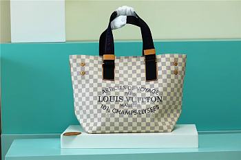 Louis Vuitton Plan Soleil Cabas Pm Plan Shoulder Bag N41179 Size 31cm