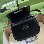 Gucci Bamboo Mini Top Handle Bag Black 686864 17cm - 3