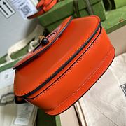Gucci Bamboo Mini Top Handle Bag 686864 Red 17cm - 3