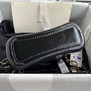 Chanel Gabrielle Hobo Bag In Navy AS1521 Size 20cm - 4