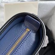 Chanel Gabrielle Hobo Bag In Navy AS1521 Size 20cm - 2