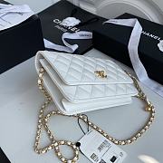 Chanel Wallet On Chain Lambskin Size 19cm - 2