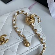 Chanel Wallet On Chain Lambskin Size 19cm - 4