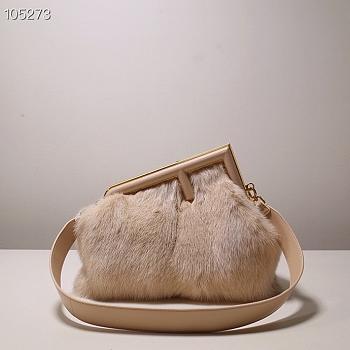 Fendi First Pink Mink Bag 8BP129 32cm