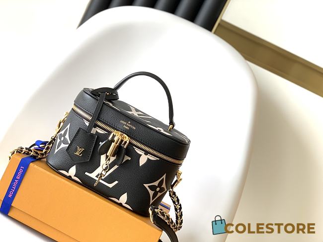 Louis Vuitton Vanity Biocolor Monogram In Black M45165 Size 19cm - 1