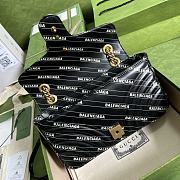 Gucci x Balenciaga GG Marmont Shoulder Bag 443497 26cm - 5