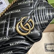 Gucci x Balenciaga GG Marmont Shoulder Bag 443497 26cm - 6