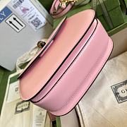 Gucci Bamboo Mini Top Handle Bag Pink ‎675797 21cm - 4