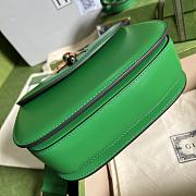 Gucci Bamboo Mini Top Handle Bag Green ‎675797 21cm - 6