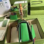 Gucci Bamboo Mini Top Handle Bag Green ‎675797 21cm - 4